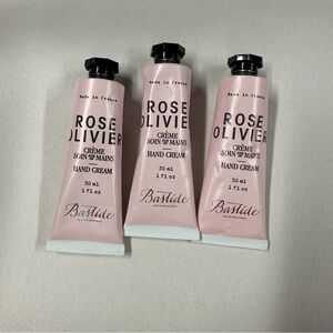 Bastide Rose Olivier Hand Cream 1 fl oz – 3 Pack Lot – Made in France – New